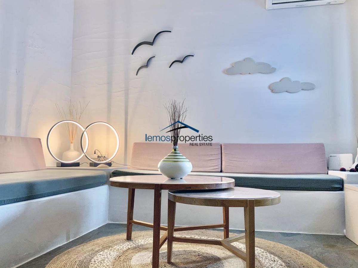 Aqua Blue, Only 100 Meters From The Beach Of Gialiskari Ioulis Exterior foto