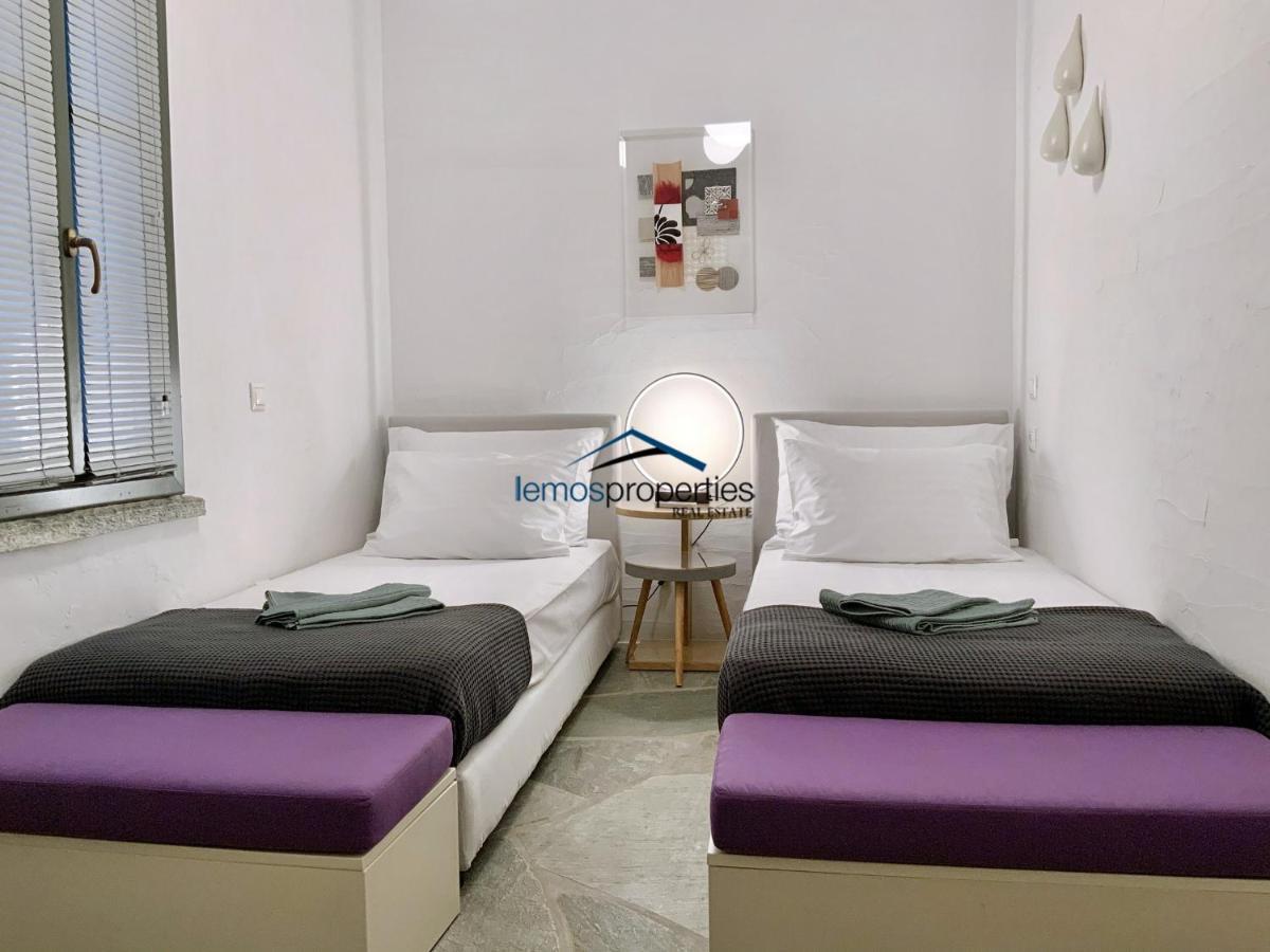 Aqua Blue, Only 100 Meters From The Beach Of Gialiskari Ioulis Exterior foto
